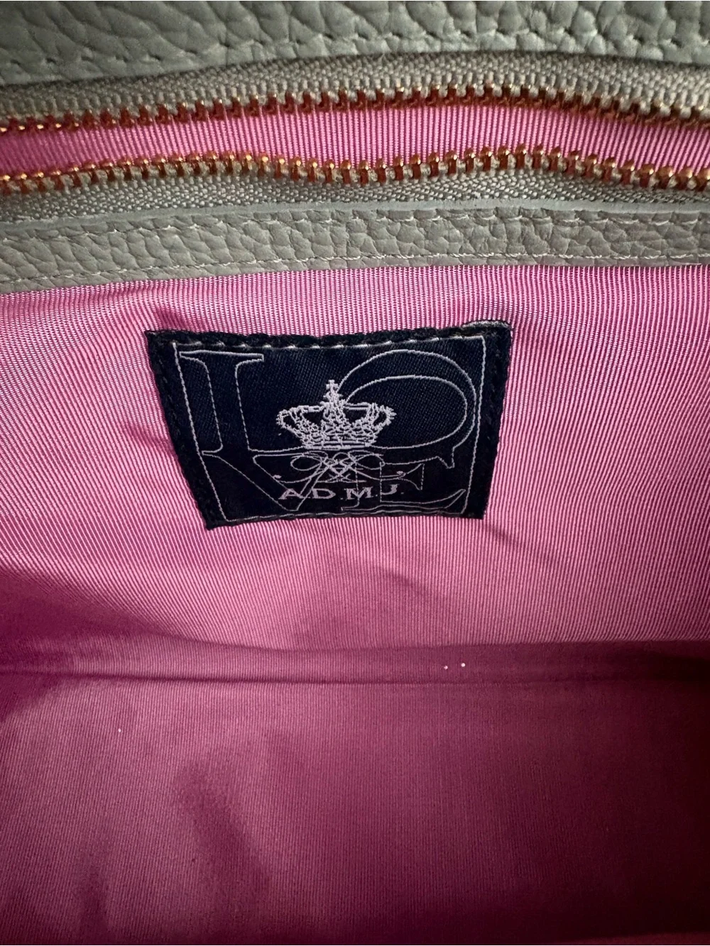 ADMJ Japan Leather Tote Bag